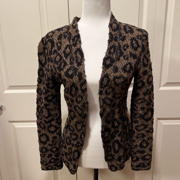 Leopard print Marc Cain cardigan/blazer - Picture 2 of 5